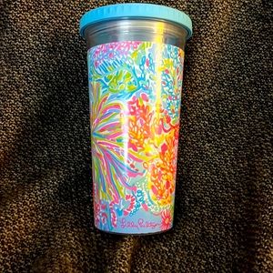 Lilly Pulitzer 18oz Double Wall Tumbler